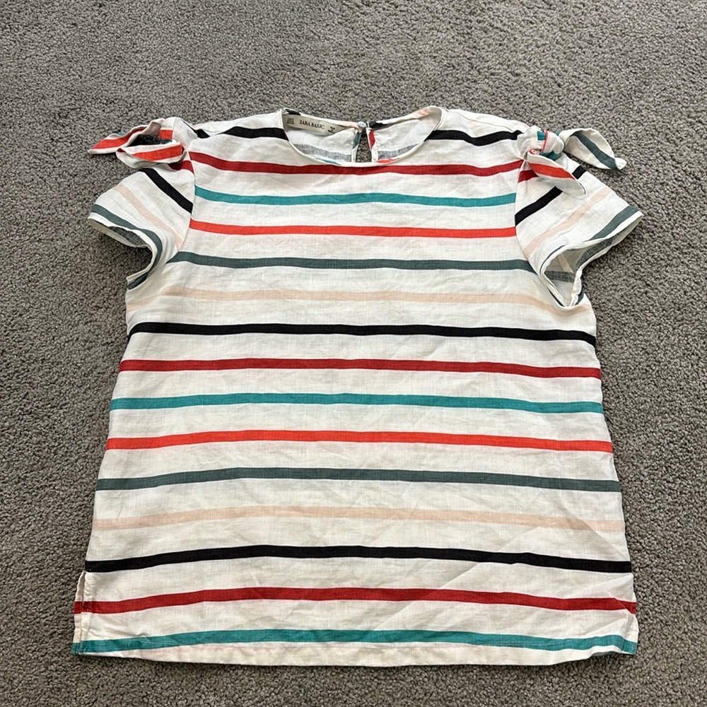 Zara linen top